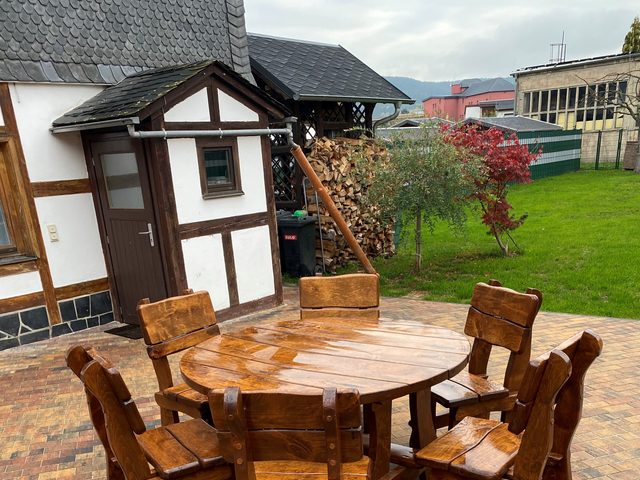 Sitzecke im Garten